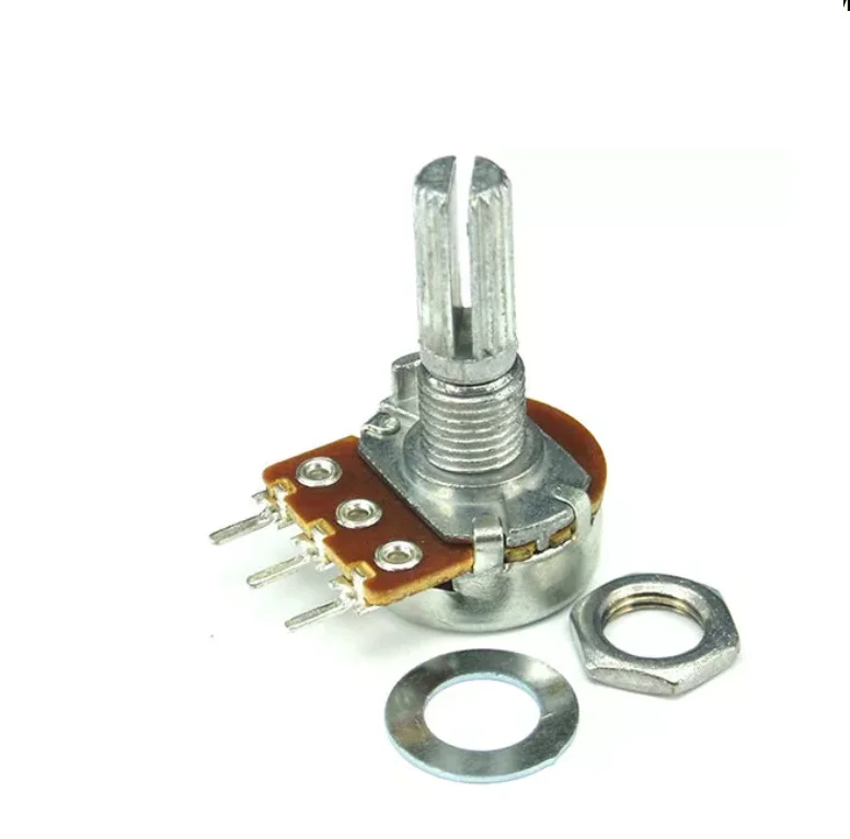 Potentiometer linear одноповоротный wh148 250 com | Электронные компоненты и принадлежности