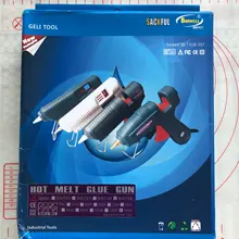 Pistola de pegamento de fusión en caliente de 150W, con Control de temperatura para el hogar, manualidades, fabricación Industrial, uso de barras de pegamento de 11mm, boquilla de cobre puro