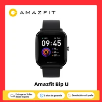 Amazfit BIP U,Smartwatch (Bluetooth smart watch GPS ceramic bezel light weight sport Android IOS)[Global version] 1