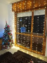 Curtain-Light Garland Led-String Garden Icicle Wedding Birthday-Party 300LED 110V 220V