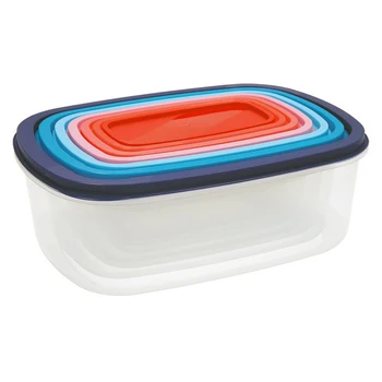 

Set of lunch boxes Quid Habitat (7 pcs) Plastic