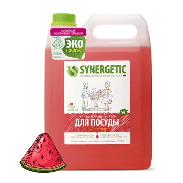 Agent for dish washing synergetic watermelon 5 L | Дом и сад