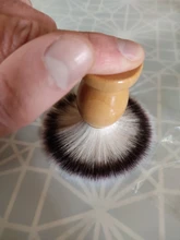 1PC profesional de los hombres brocha de afeitar con mango de madera de Nylon puro para hombres de limpieza de máscara cosméticos herramienta