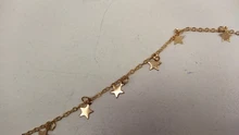 Gargantilla Bohemia para Mujer, cadena de Color dorado y plateado, Gargantilla de estrellas, joyería Kolye, Gargantilla