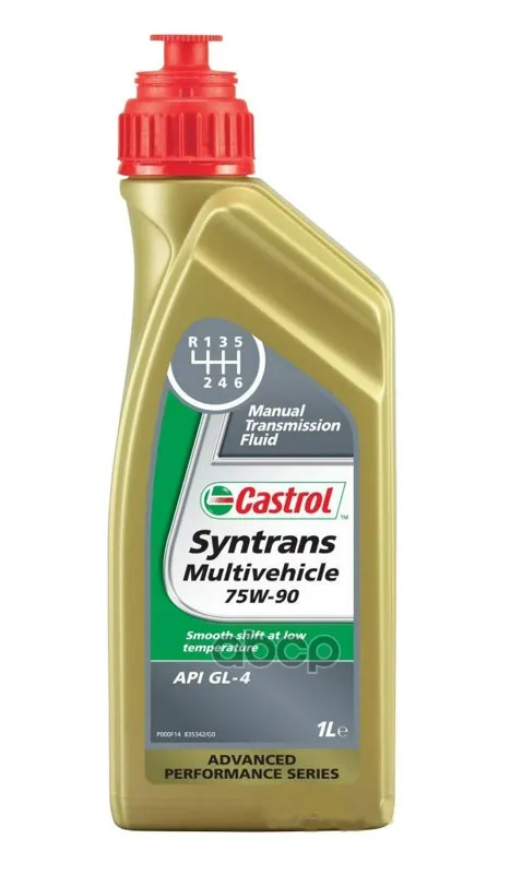 Трансмиссионное Масло Castrol Syntrans Multivehicle 75w-90 1л 154fa3 Castrol арт. 154FA3