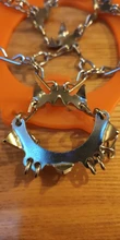 18 dientes hielo nieve crampones antideslizante escalada pinza zapato cubre Spike zapatos de acero inoxidable nieve antideslizante de la cubierta del zapato Crampon