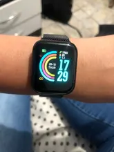 Reloj inteligente deportivo para hombre y mujer, pulsera con control del ritmo cardíaco, conexión para Android, 2020