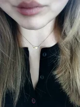 EManco-collar de acero inoxidable dorado con inicial para mujer, gargantilla de cadena con corazón y letras, joyería de nombre personalizada, 316L