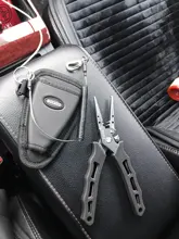 Booms Fishing-Alicates de pesca de acero inoxidable F07, cortadores de trenzas, crimpadora, removedor de anzuelos, herramienta de equipo de pesca resistente al agua salada