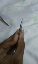 Vetus-Pinzas para pestañas de acero inoxidable, alta precisión, maquillaje antiestático, pinzas para cejas, extensión de pestañas