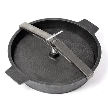 

Сковорода для цыпленка табака с прессом и винтом, чугун. Размер 29 х7см