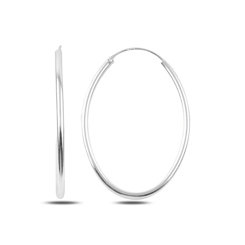 

Silver 925 Sterling 25x35mm Oval Ring Earrings