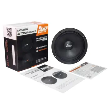 

AMP PRO MR65M1 Car speakers Mid-range speaker