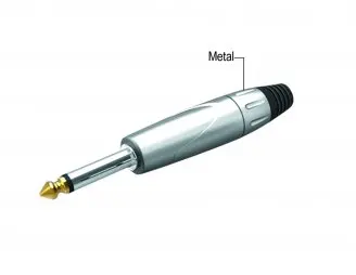 

Cj2m003 connector for cable 1/4 ”male (6,35mm), Mono, Soundking