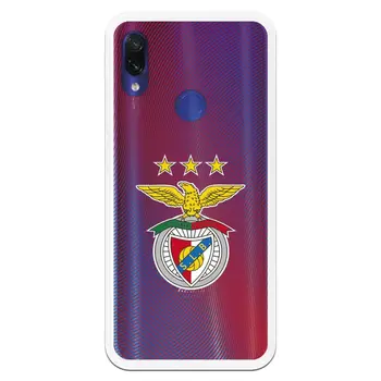 

Cases for Xiaomi Redmi Note 7-Note 7 Pro Benfica Coat Waves Transparent Officially licensed.