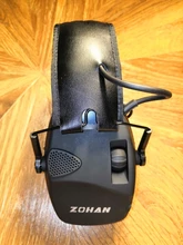 Zohan-Orejeras electrónicas de protección auditiva para tiro, equipo de defensa profesional para oído, con amplificación de sonido y anti-ruido, para disparar, ideal para cazar y deportes al aire libre