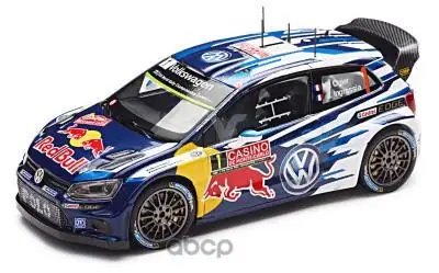 6C1099300A VAG МОДЕЛЬ А/М 1:43 VWPOLO WRC, ОЖЬЕ/ИНГРАССИЯ
