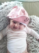 Sombrero de sol con orejas para niños, gorra de béisbol con estampado de lunares para bebé, niño y niña, gorra de béisbol con orejas para fotografía de carretera, primavera y verano