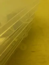 Caja de herramientas de plástico con 15 ranuras para joyería, organizador artesanal, estuche de transporte, cuentas de almacenamiento, F2414