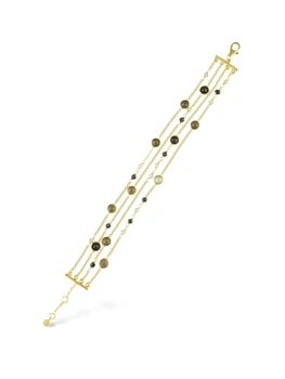 

Silver Bracelet with semi precious stones from the Spanish brand Magia de Gama Barcelonа 925 sterling silver