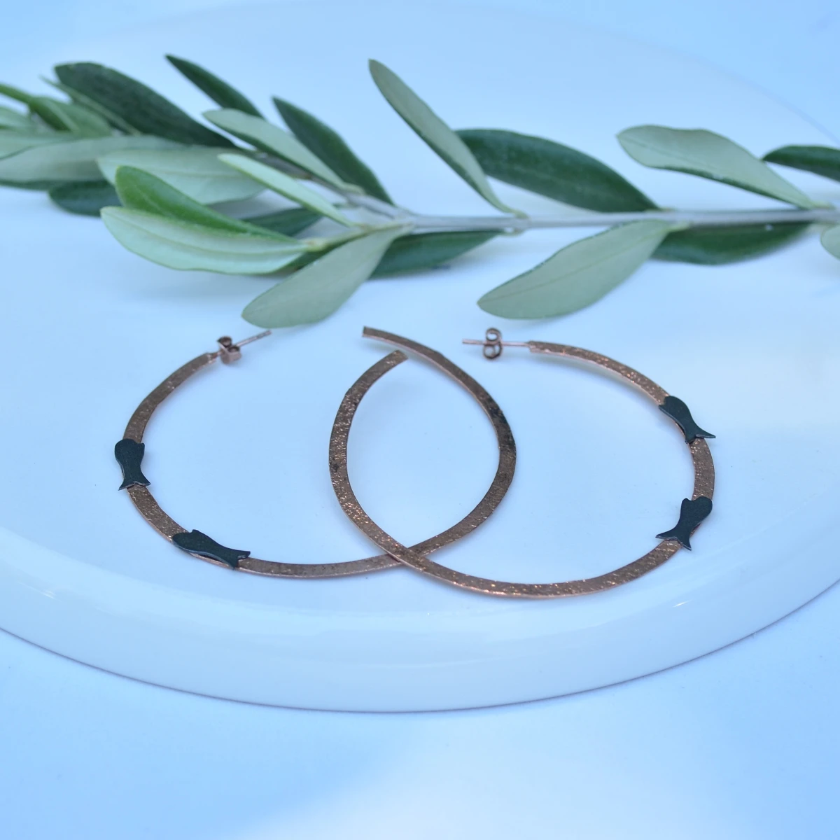 

Handmade silver earrings free shipping from Turkey