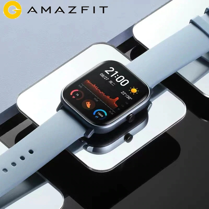 [Gps] глобальная версия AMAZFIT GTS умные часы с управлением музыкой 5 АТМ водонепроницаемые многофункциональные спортивные умные часы 14 дней для Xiaomi iOS Phone