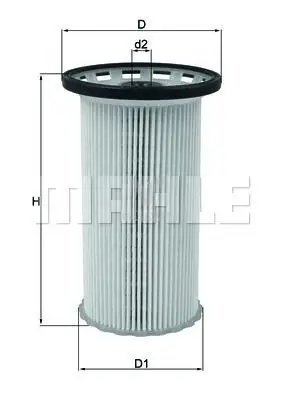 KNECHT KX386 Фильтр топливный VAG 1.6D-2.0D 12