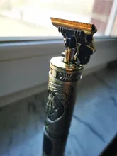 Cortadora de pelo eléctrica para hombre, afeitadora LCD de 0mm, recortadora profesional para Barbero, Máquina para cortar cabello recargable T9 USB