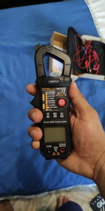 Отзыв о товаре ANENG ST210 токовые клещи ac/dc мультиметр профисионал цифровой тестер токовые клещи зажим-Измеритель постоянного/переменного тока 6000 А тик ток то... от пользователя D***a