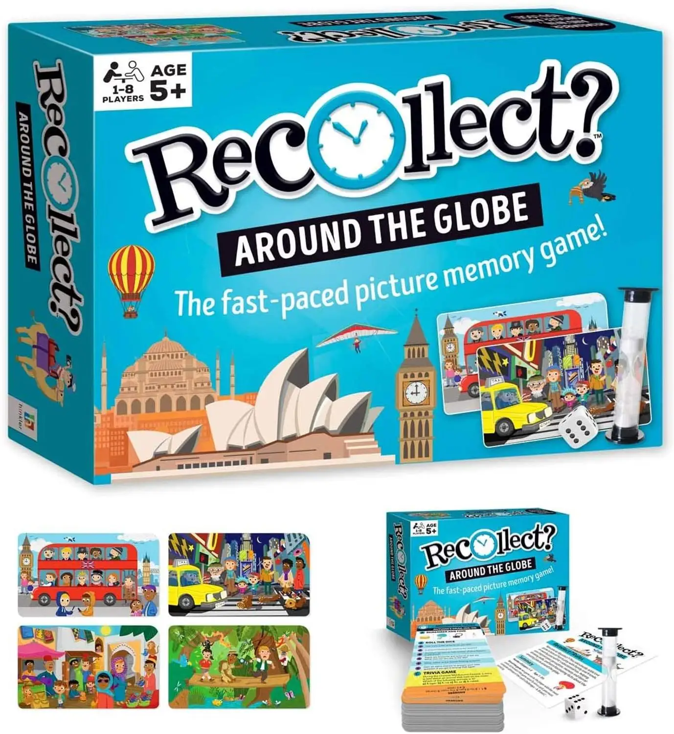 Recollect: Around the Globe Childhood gift Children Reading Book activity book | Игрушки и хобби