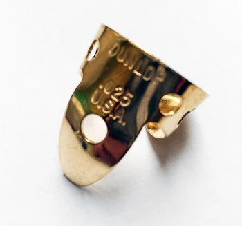 

37R.025 brass mediators per finger 20 PCs, brass, Thickness. 025, Dunlop