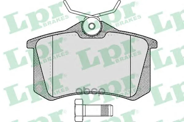 Колодки Тормозные Audi 96-/Citroen 99-/Renault 98-/Peugeot 00-/Vw 95- Задние Lpr 05p1788 Lpr арт. 05P1788