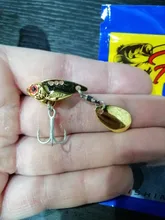 VIB Baits Spoon Wobblers Spinner Fishing-Lures Artifical Sequin 