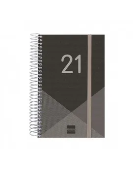 

Annual spiral AGENDA YEAR E5 1DP 2021 black +