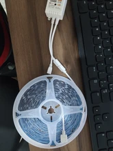 Tira de luces LED RGB con Control de voz para el hogar, lámpara inteligente con WIFI, compatible con Alexa y Google Home Assistant