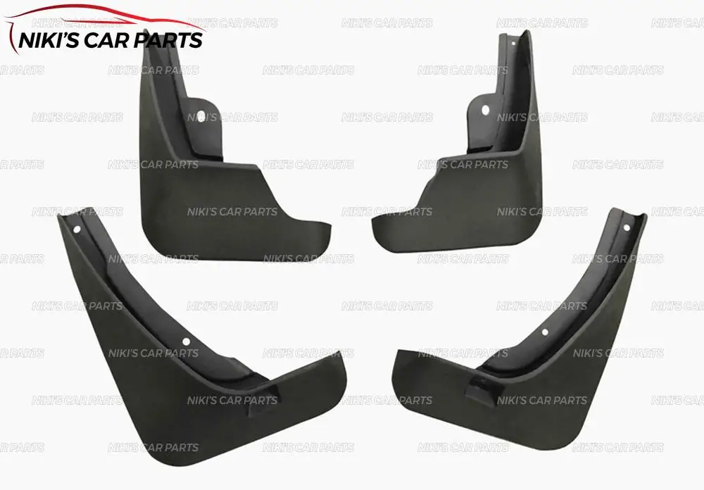 Front and rear mudguards case for Renault Captur 2013- ABS plastic 1 set / 4 pcs molding decoration car styling