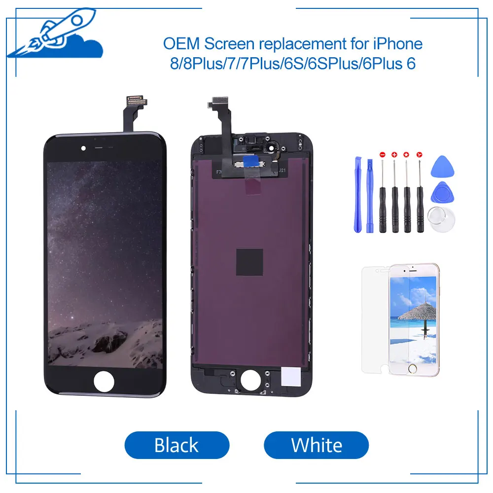 ЖК-дисплей для iphone 6 6Plus 7 7Plus 8 8Plus 6S 6splus дигитайзер без битых пикселей в сборе |