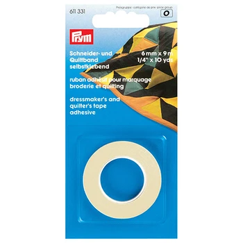 

611331 tape for sewing and quilting, self adhesive, 6mm x 9 m Prym