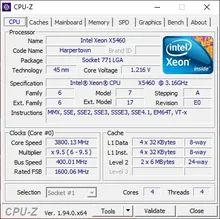 Intel Xeon X5460 Processor 3.16GHz 12MB 1333MHz cpu works on LGA 775 motherboard
