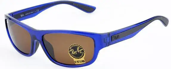 Бренд RayBan RB4196 открытый glassate, походные очки RayBan мужские/женские Ретро удобные 4196 солнцезащитные очки с защитой от ультрафиолета - Цвет: RB4196-2