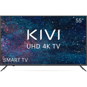Телевизор 55 "KIVI 55U600KD 4K UHD Smart TV Android 9 HDR Голосовой ввод 5055 televisión en pulgadas