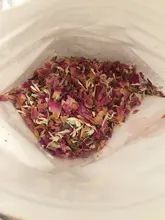 ELOMAN-confeti de boda 100% natural, pétalos secos de rosas, confeti Para Boda y decoración de fiesta de cumpleaños, 1l biodegradable