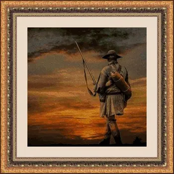 

CROSS STITCH KIT PANDATHREAD AMERICAN CULTURE 30596
