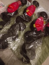 Luduna-mechones de pelo ondulado brasileño para mujer negra, extensiones de pelo ondulado 150% humano, 1/3/4 piezas, Remy