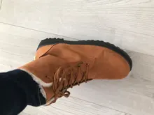 Las mujeres invierno Botas botines de Mujer invierno zapatos de Mujer Botas para la nieve Botas Mujer caliente de la felpa zapatos de Mujer de talla grande 44