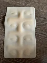 Maquillaje permanente 3D sólido para práctica de tatuaje, piel, labios, cejas, entrenamiento facial, tatuaje falso, práctica de piel, 1 Uds.