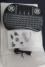 I8 Mini Keyboard Touchpad Air-Mouse Remote-Control Spanish Lithium-Battery Backlight