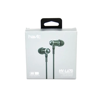 

HAVIT Auriculares Estéreos Con Manos Libres Metal HV-L670 Negro