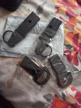Molle Correa adjuntar clip de cinturón mochila al aire libre de la correa cierre Quickdraw mosquetón campamento agua percha de botella táctico Gancho de soporte