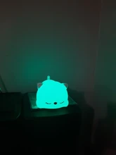 Bedside-Lamp Night-Light Touch-Sensor Remote Bedroom Baby Gift Rechargeable Silicone